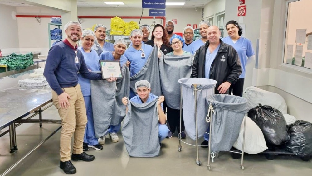 Santa Casa recebe reconhecimento por projeto de reciclagem t&ecirc;xtil