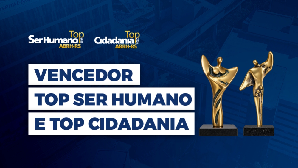 Santa Casa conquista pr&ecirc;mios Top Ser Humano e Top Cidadania
